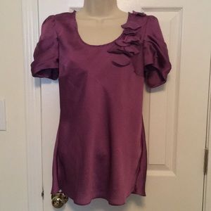 Purple blouse